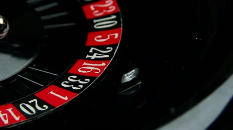 Black roulette Stock Footage 42714253