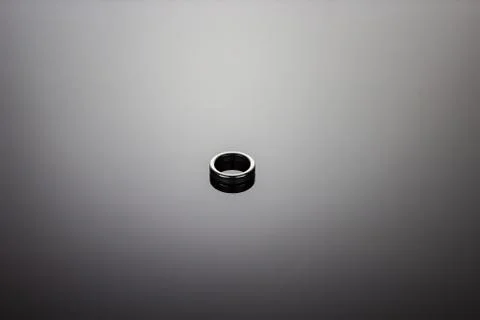 Black round ring Stock Photos