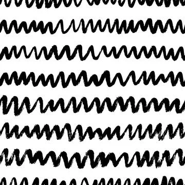 Black round specks in a row seamless pattern. Stock Illustration
