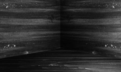 Black rustic texture 3d wall and floor 스톡 일러스트