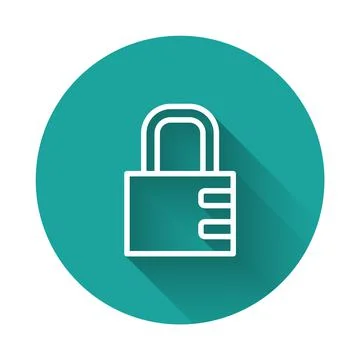 Black Safe combination lock icon isolated on white background. Combination イラスト素材