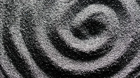 Black sand background. Stock Footage 58159097