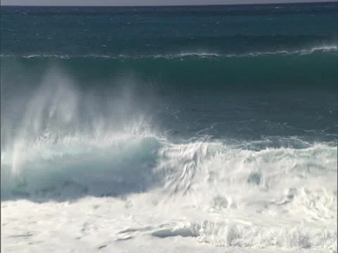 Black Sand Beach Stock-Footage 22244904