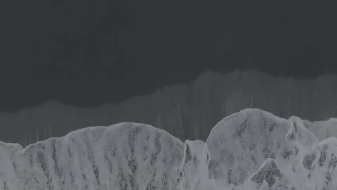 BLACK SAND BEACH Stock-Footage 328152268