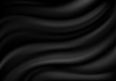 Black Satin Background Stock Illustration