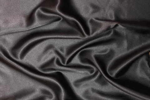 Black satin Stock Photos