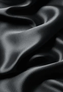 Black satin Stock Photos