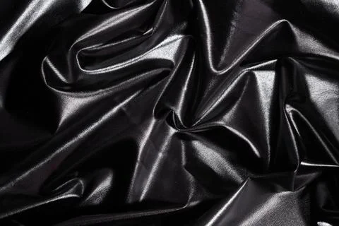 Black satin Stock Photos