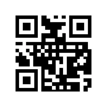Black scan qr design vector isolated Illustrazione stock