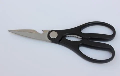 Black scissors Stock Photos
