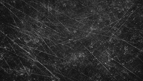 Black scratched grunge background texture. 스톡 일러스트