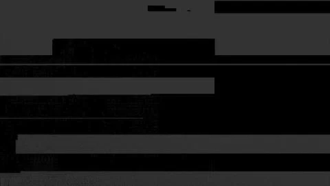 Black screen of the digital device or TV doesn't work and having white stripes 스톡 일러스트