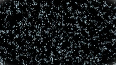 Black screen ice animation texture Stock Footage 314964210