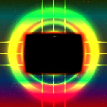 Black screen Stock Illustration