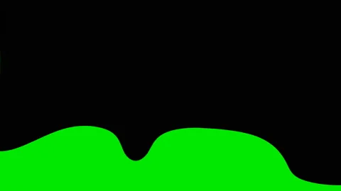 Black Screen Opens,Than Green Screen Be Visible Video stock 151823989