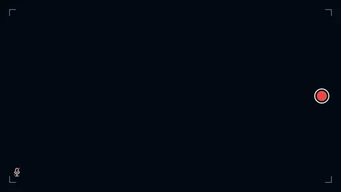 A black screen with red dot on it and green screen animated chromakey Video stock 345496406