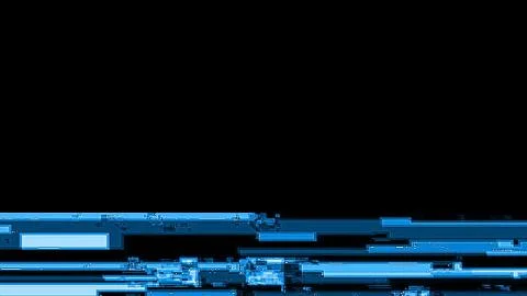 Black screen of the TV or computer having glitch and needs repair. Display 스톡 일러스트