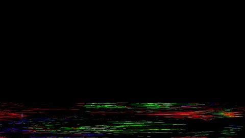 Black screen of the TV or computer having glitch and needs repair. Display 스톡 일러스트