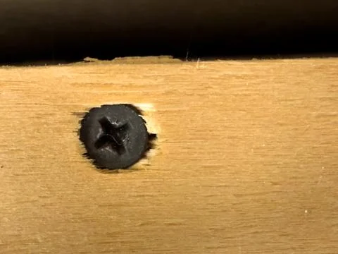 Black screw Stock Photos