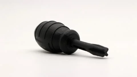 Black screwdriver isolated Stock Photos
