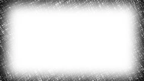 Black scribble frame seamless loop animation with white copy space placeholder. Stock-Footage 341362011