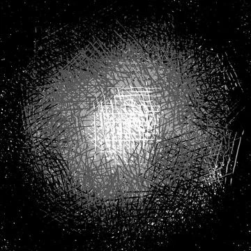 Black Scribble Light Tunnel Abstract Background Stock Illustration
