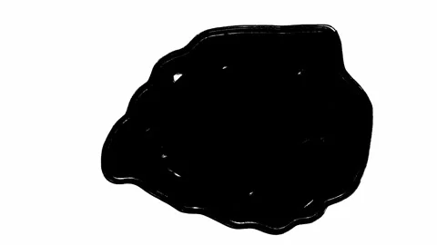 Black scribble map of Paris hand drawn in grunge stop motion animation on white Stock Footage 276391298