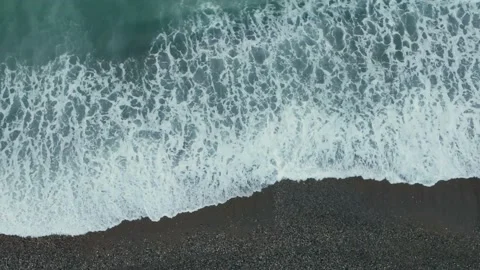 Black sea beach Stock Footage 139555156