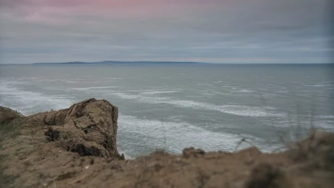 Black sea, evening Stock Footage 104523622