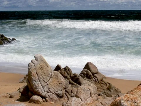 Black Sea Stock Footage 490100