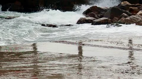 Black sea Stock Footage 10919318