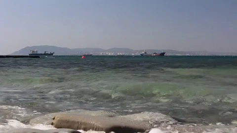 The black sea. Stock Footage 80760186