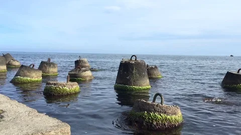 In the Black sea Stockbeeldmateriaal 85823514