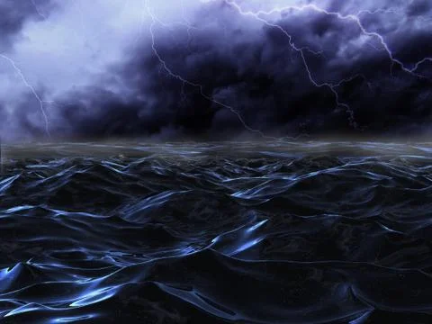 Black sea Stock Illustration
