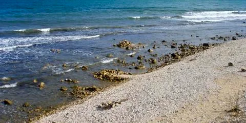 The black sea...... Stock Photos