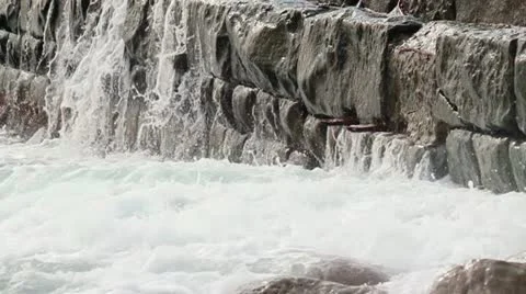 Black sea slow motion 스톡 동영상 10919153