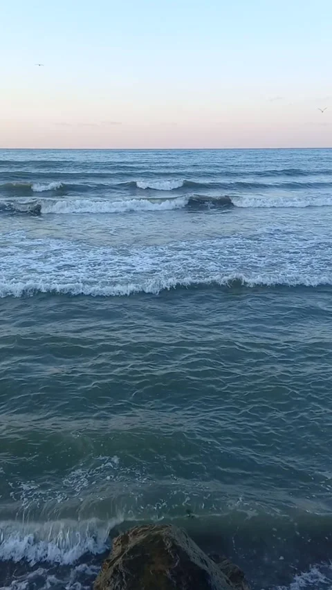 Black Sea view Stock Footage 254707086