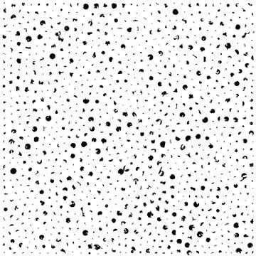 Black Seamless Pattern abstract texture with dashes or ink blobs 스톡 일러스트