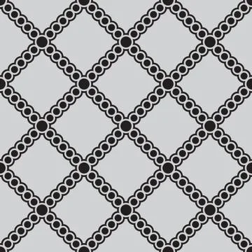 Black seamless pattern Stock Illustration