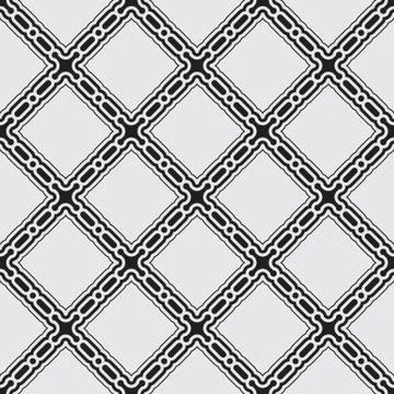 Black seamless pattern Stock Illustration