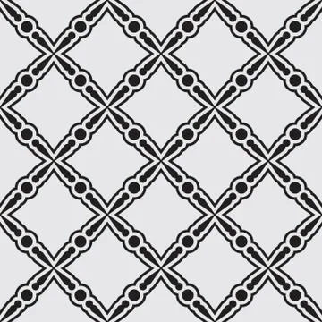 Black seamless pattern Stock Illustration