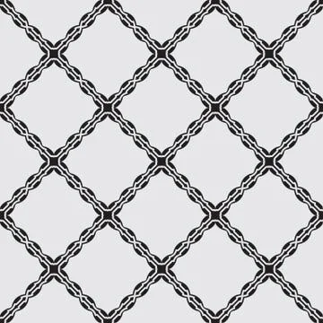 Black seamless pattern Stock Illustration