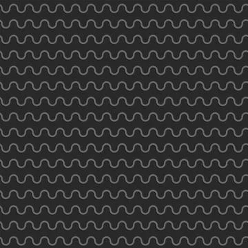 Black seamless pattern, monochrome arabesque ornate arabic dark background fo Illustrazione stock