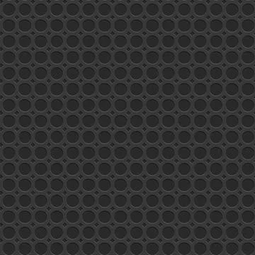Black seamless pattern, monochrome arabesque ornate arabic dark background fo Illustrazione stock
