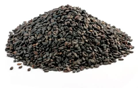 Black seeds Stock Photos