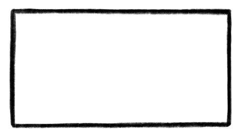 Black self drawing doodle frame, stop motion sketch on a white background Stock Footage 220507388