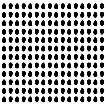 Black sesame seeds pattern wallpaper. Stock Illustration