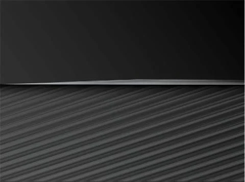 Black shadows on dark background. Shadow reflection design. Space background. Stock Illustration