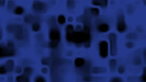 Black shapes on a blue background. 스톡 동영상 302510554