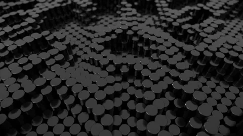 Black Shapes Surface 111 Stockbeeldmateriaal 276601997